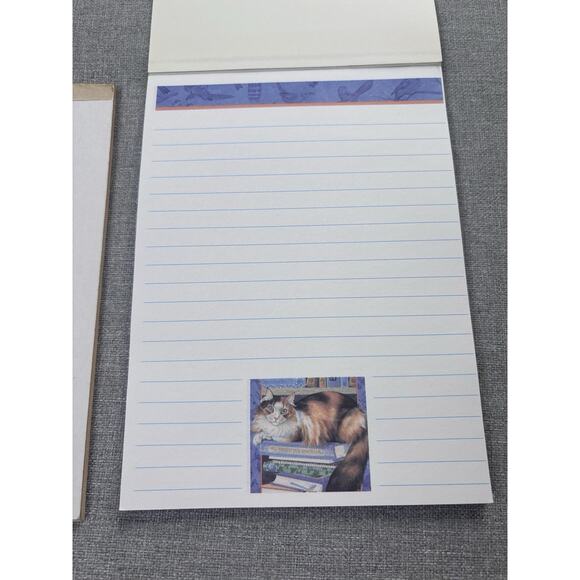 2 Vintage Mead Corp Sophisticats Lined Stationary Tablet Notebook - Picture 6 of 9